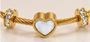 Pulseira Golden Hearts – Aura Joias
