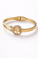 Bracelete Árvore da Vida Banhado em Ouro 18k