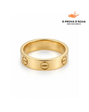 Anel Glamour Banhado em Ouro 18k