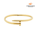 Bracelete Ponta Lone Banhado em Ouro 18k