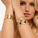 Bracelete Glamour Slim Banhado em Ouro 18k