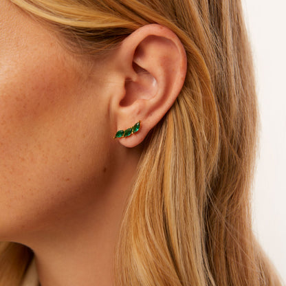 Brincos Florença Banhados em Ouro 18k