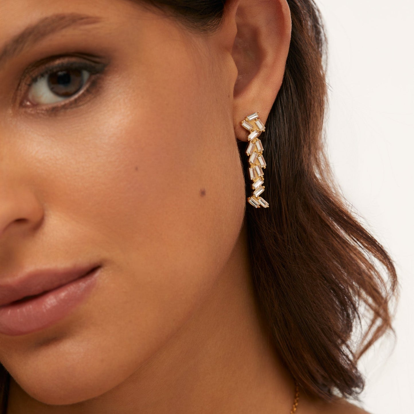 Brincos Riviera Capri Banhados em Ouro 18k