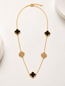 Colar Trevo Prestige Banhado em Ouro 18k