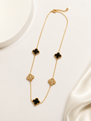 Colar Trevo Prestige Banhado em Ouro 18k