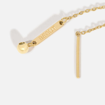 Colar Beout Momentos Banhado em Ouro 18k