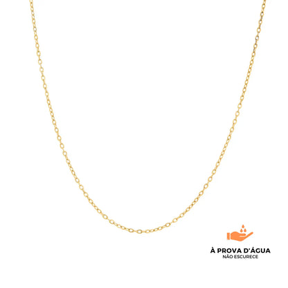 Colar Beout Momentos Banhado em Ouro 18k