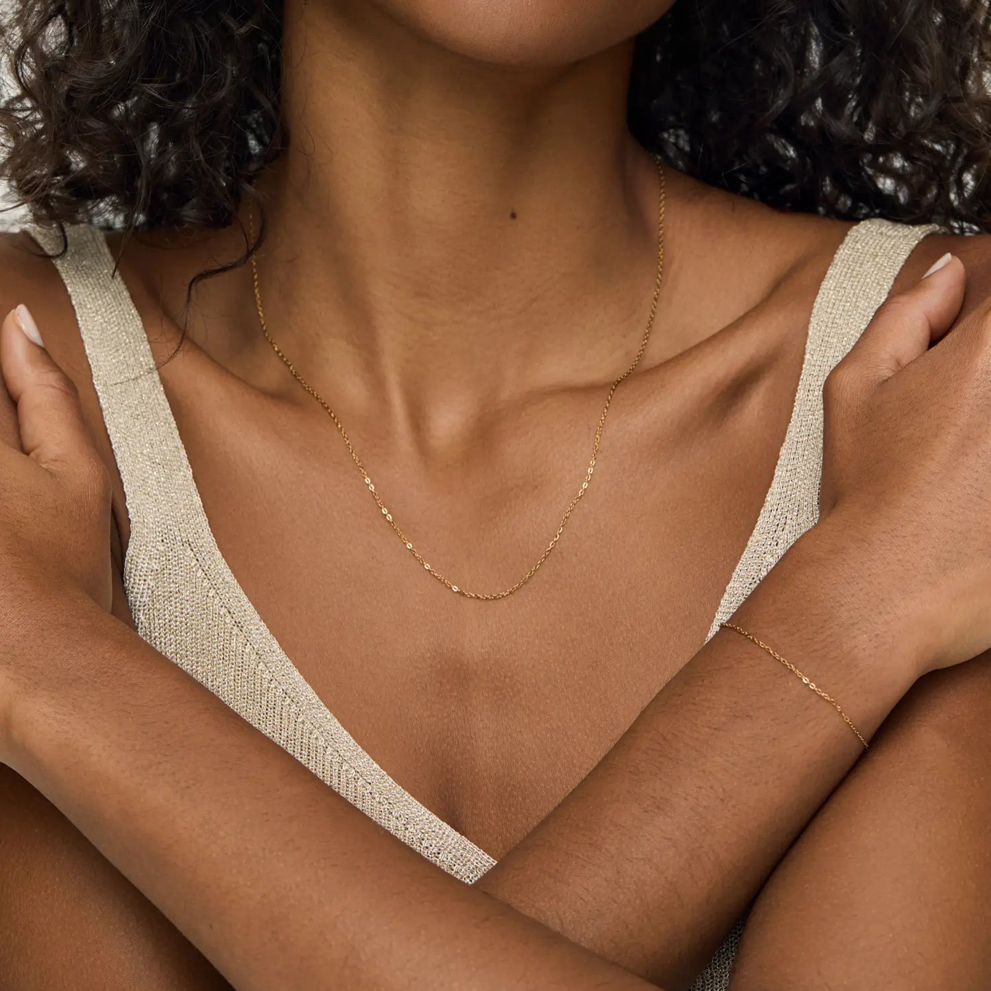 Colar Beout Momentos Banhado em Ouro 18k