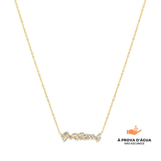 Colar Riviera Capri Banhado em Ouro 18k