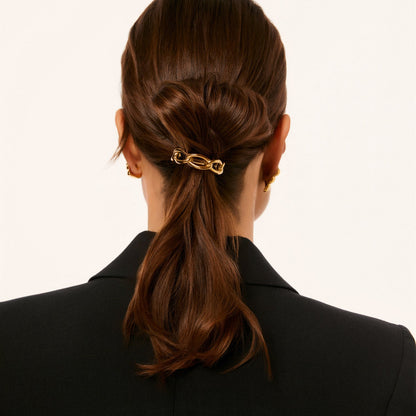 Mix de 4 Elásticos Banhados em Ouro 18k