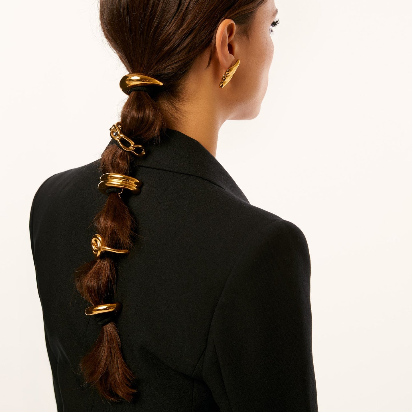 Elástico Glamour Banhado em Ouro 18k