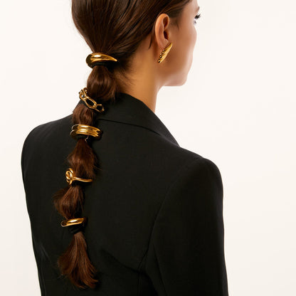 Elástico Glamour Banhado em Ouro 18k