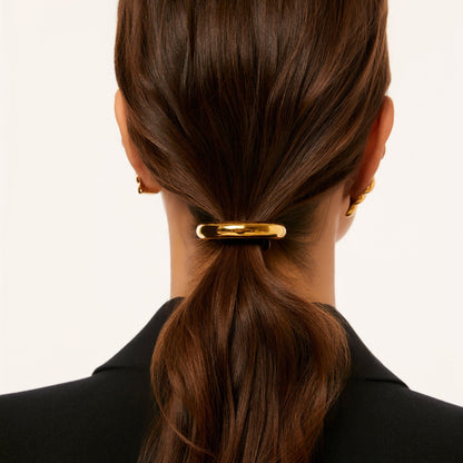 Mix de 2 Elásticos Banhados em Ouro 18k