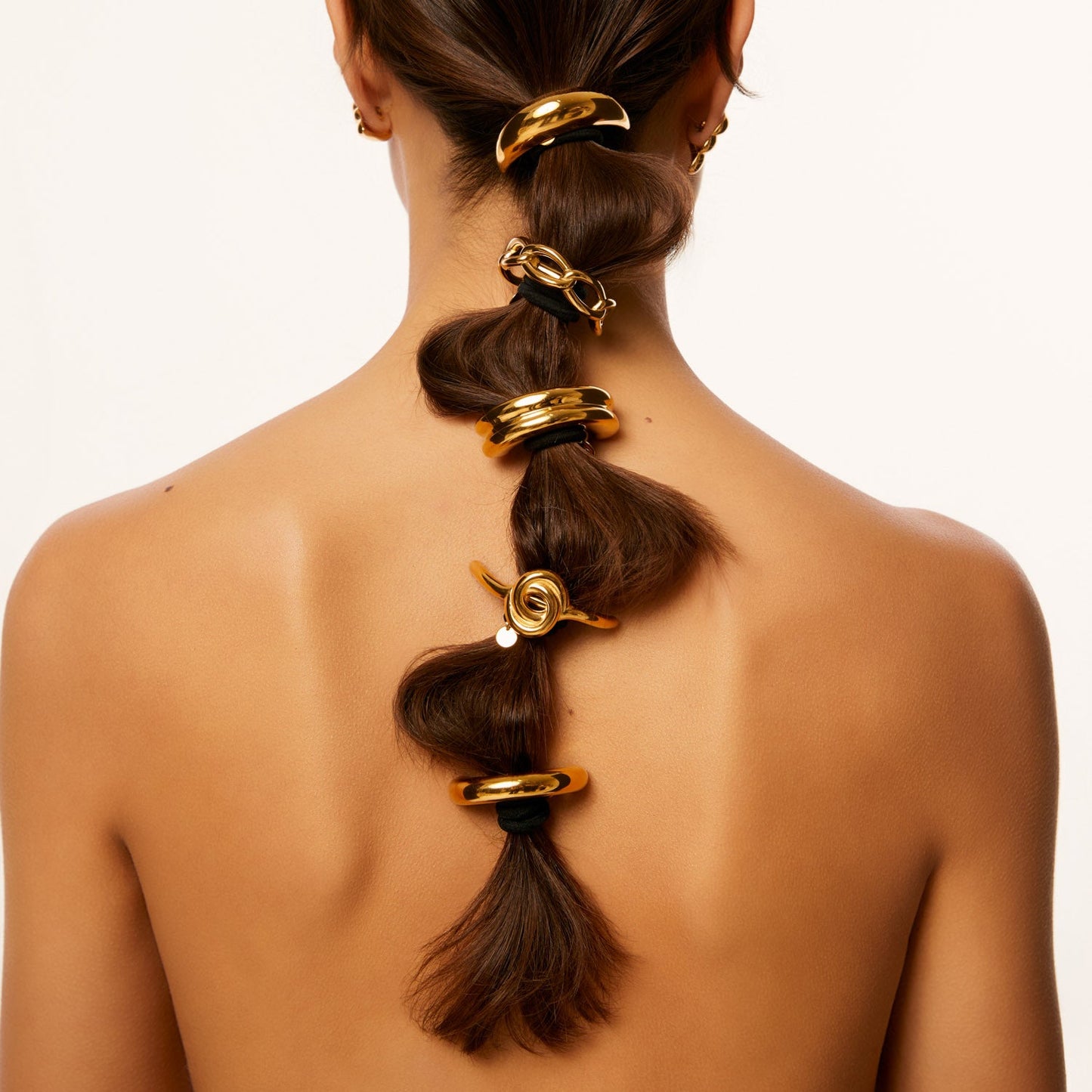 Elástico Glamour Banhado em Ouro 18k