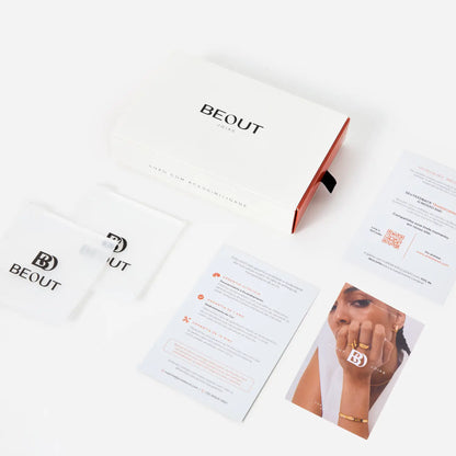 Anel Infinito Banhado em Ouro 18k