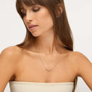 Colar Diadema Com Pedras Brilhantes Banhado em Ouro 18k
