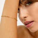Pulseira Elos Banhada em Ouro 18k