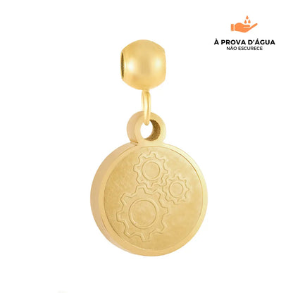 Pingente Engenharia Banhado em Ouro 18k