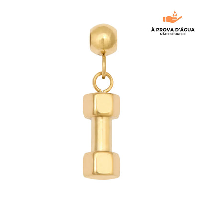 Pingente Força e Equilíbrio Banhado em Ouro 18k
