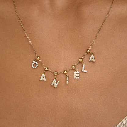 Pingente Inicial L Banhado em Ouro 18k