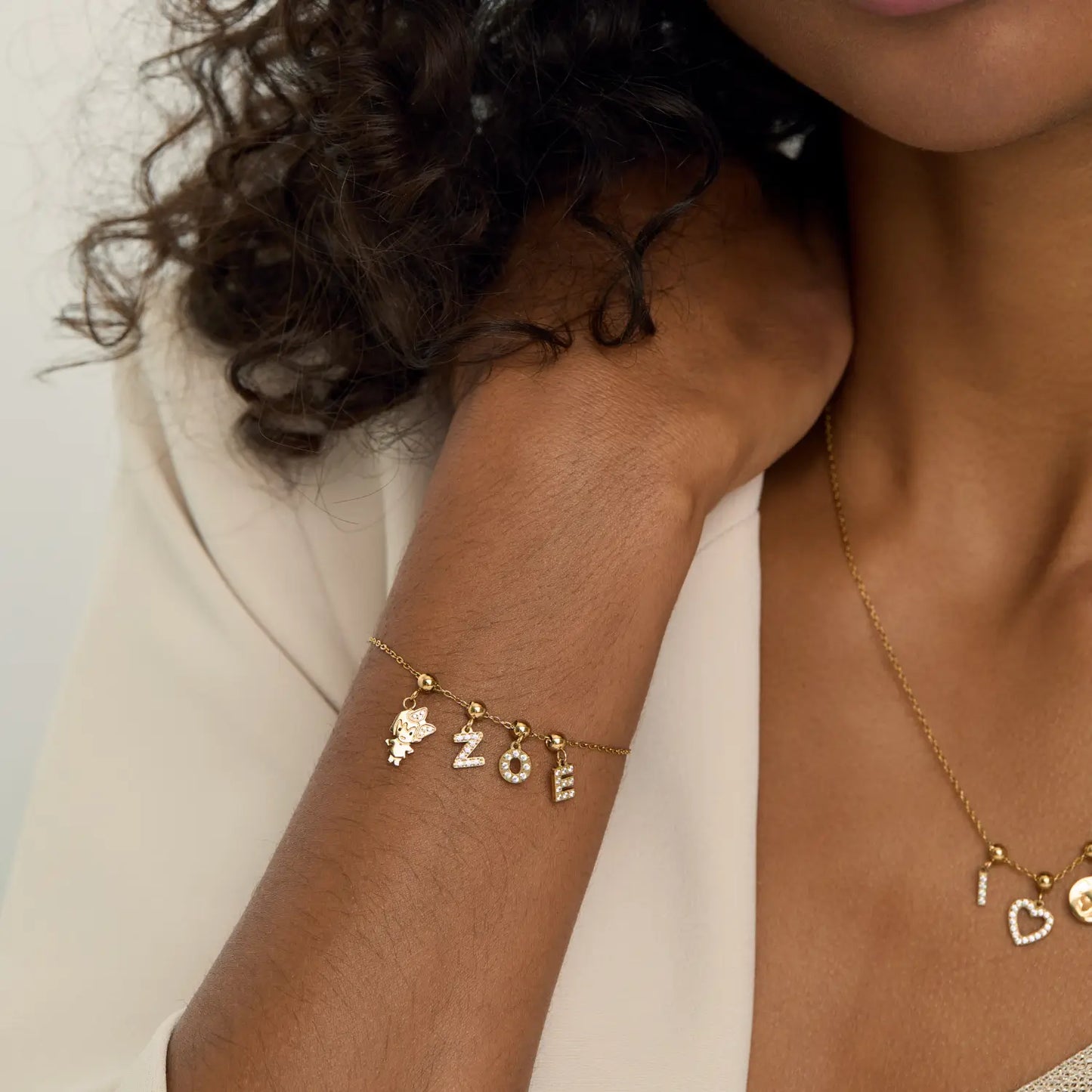 Pingente Inicial O Banhado em Ouro 18k