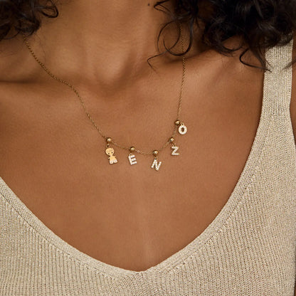 Pingente Inicial O Banhado em Ouro 18k