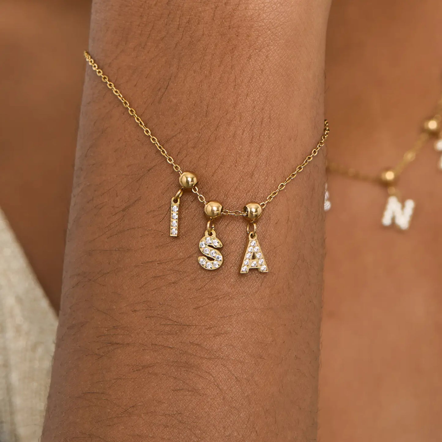 Pingente Inicial S Banhado em Ouro 18k