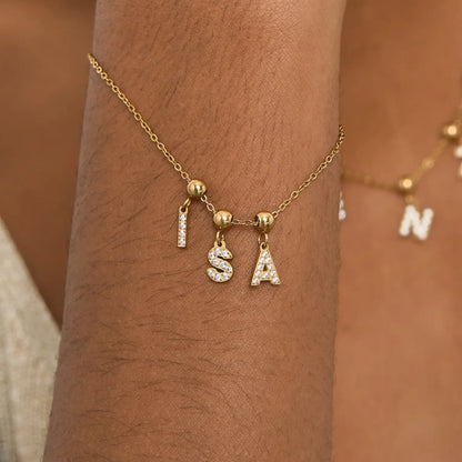 Pingente Inicial S Banhado em Ouro 18k