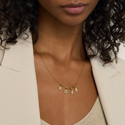 Pingente Inicial S Banhado em Ouro 18k