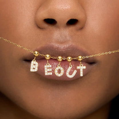 Pingente Inicial T Banhado em Ouro 18k