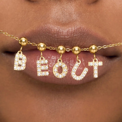 Pingente Inicial U Banhado em Ouro 18k