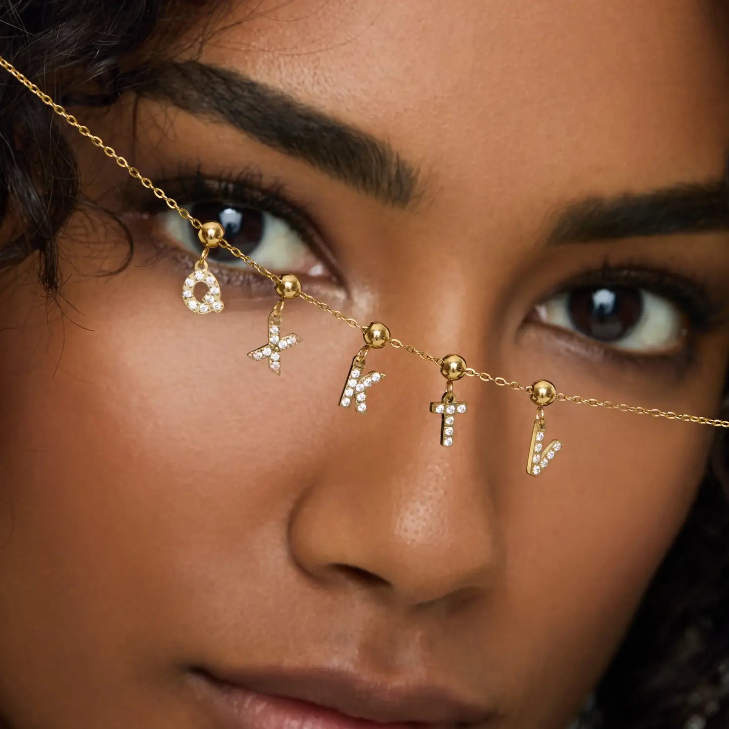 Pingente Inicial X Banhado em Ouro 18k