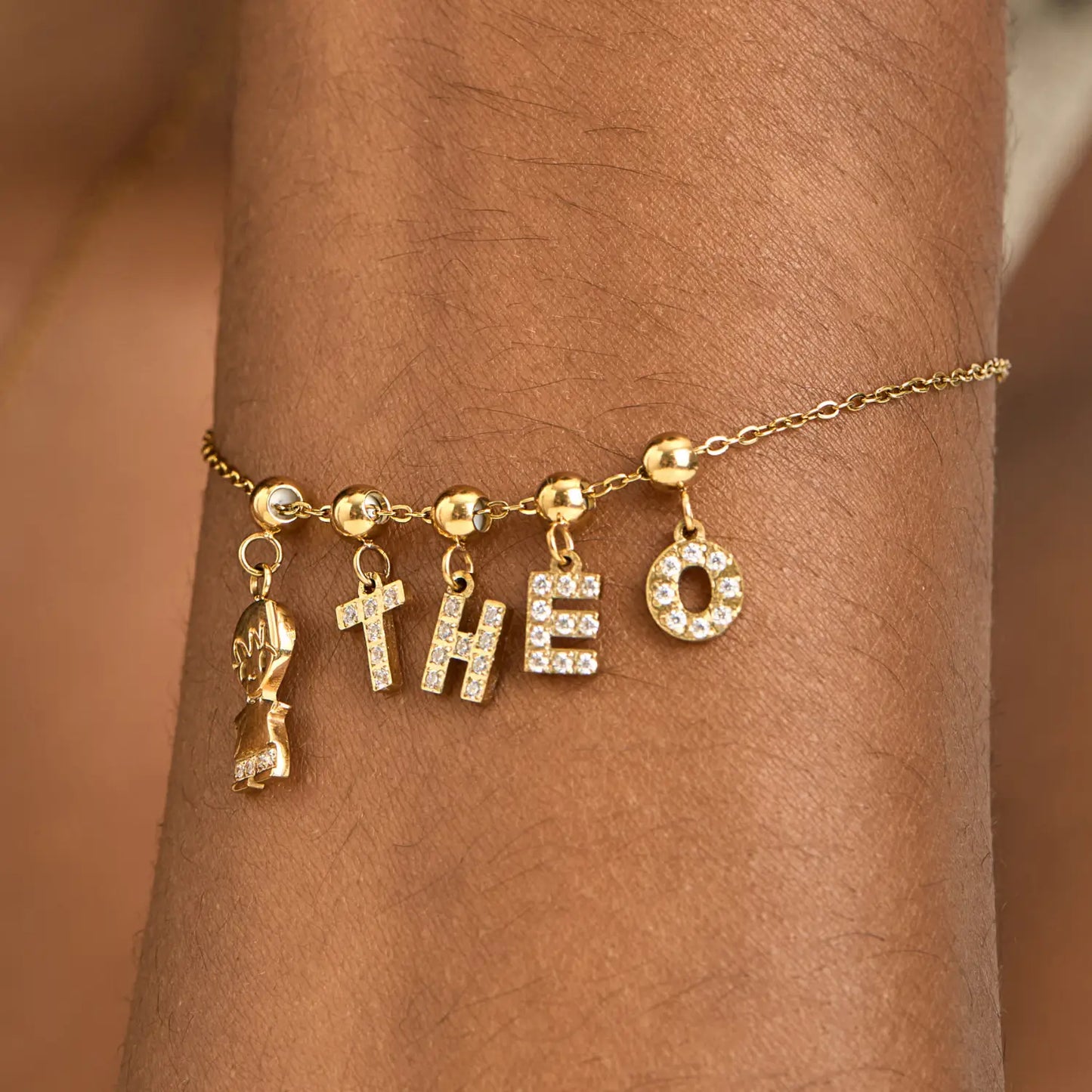 Pingente Meu Menino Banhado em Ouro 18k