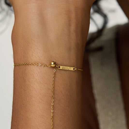 Pulseira Beout Momentos Banhada em Ouro 18k