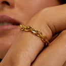 Pulseira Elos Clássico Banhado em Ouro 18k