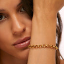 Pulseira Georgina Banhado em Ouro 18k