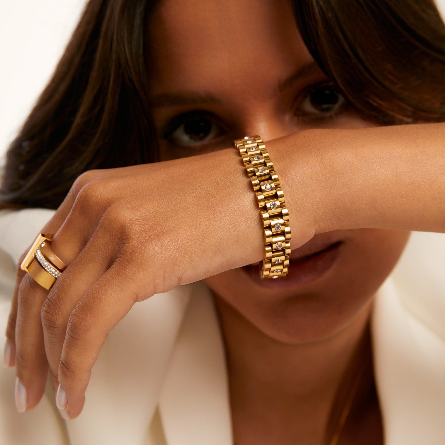 Pulseira Milano Banhado em Ouro 18k