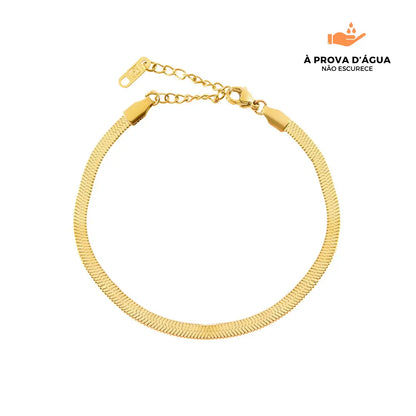 Pulseira Slim Banhada em Ouro 18k