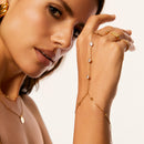 Pulseira de Mão Bali Banhado em Ouro 18k