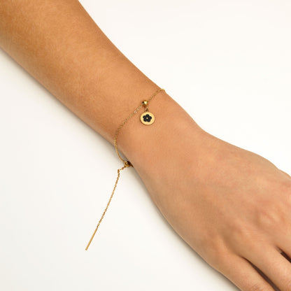 Pingente Flores Banhado em Ouro 18k